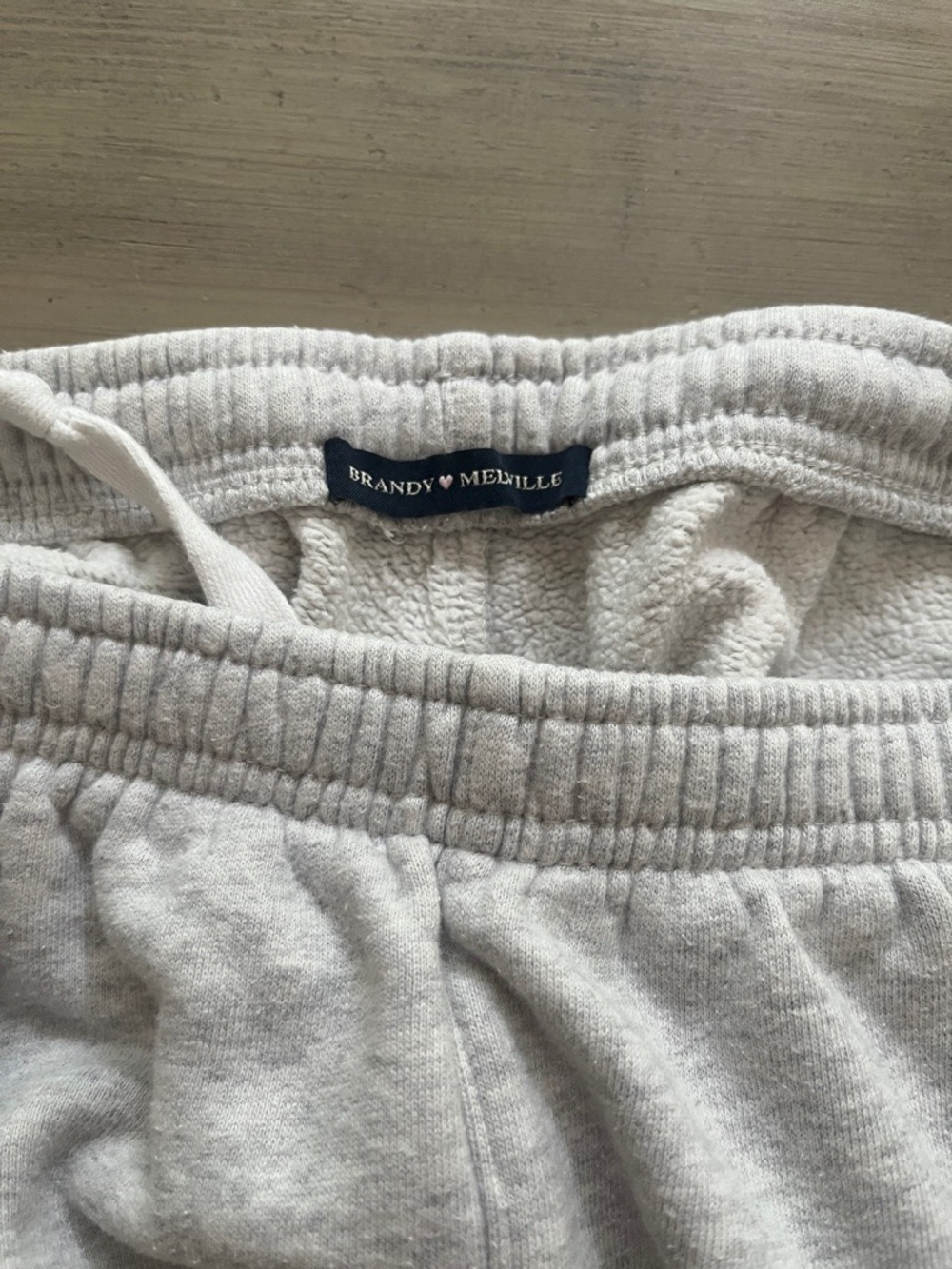 Brandy Melville Light Gray Cargo Sweatpants - Casual Joggers medium - Picture 6 of 9
